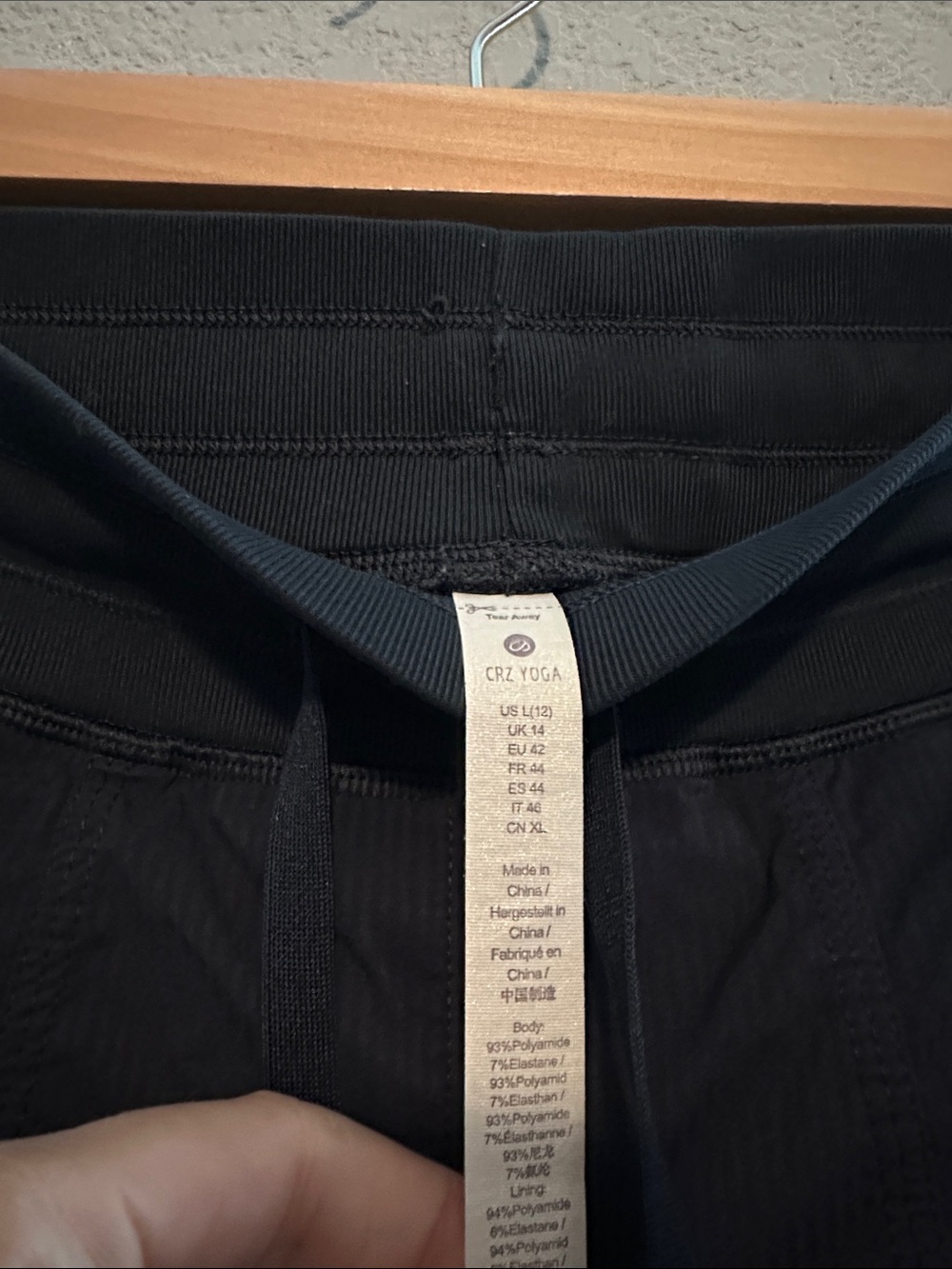 CRZ Yoga Navy Straight Leg Ruched Pants - Picture 7 of 8